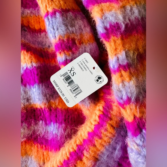 Free People Striped Tiger Cardigan! - Picture 7 of 7